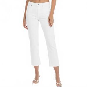 NEW FIDELITY highland vintage pants in white